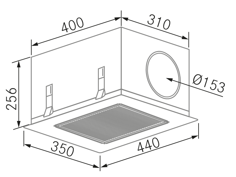 Hottes - Filtros de Plasma Frecan - Dessin technique